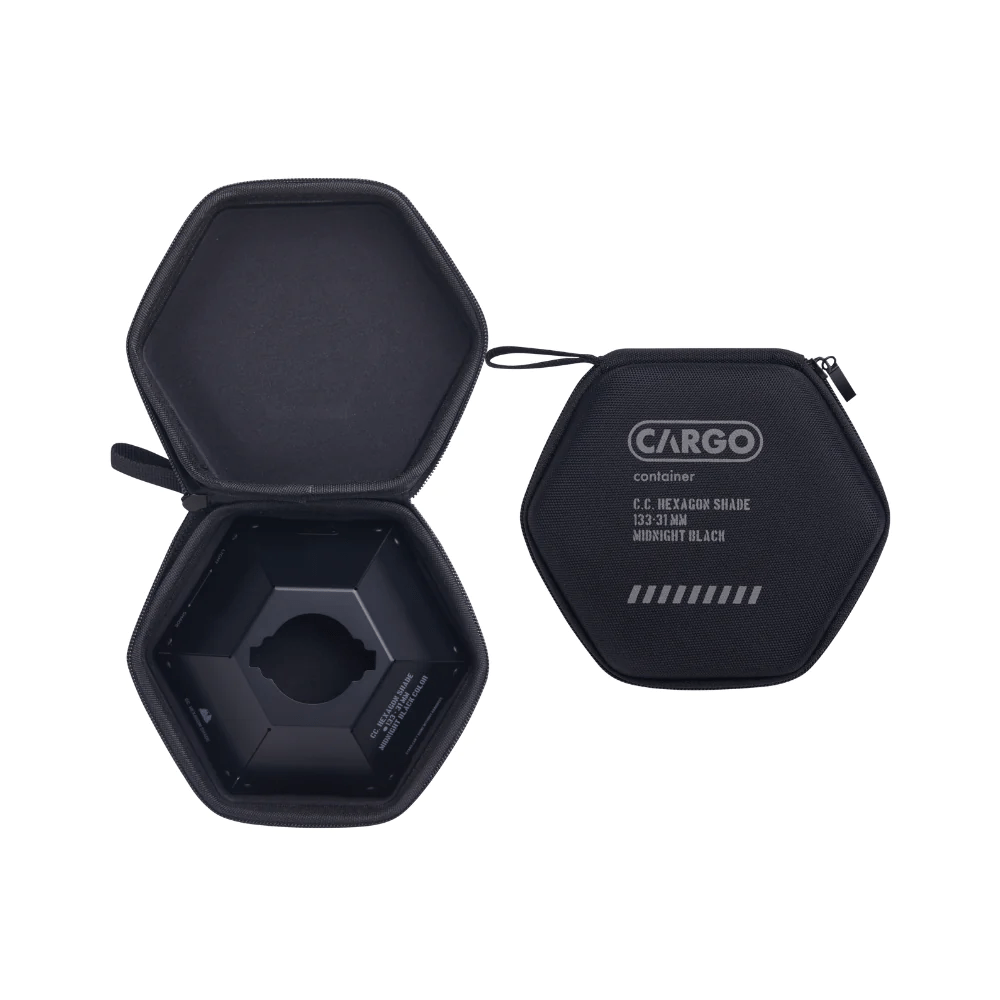 Cargo Container Hexagon Shade - Midnight Black - Suro
