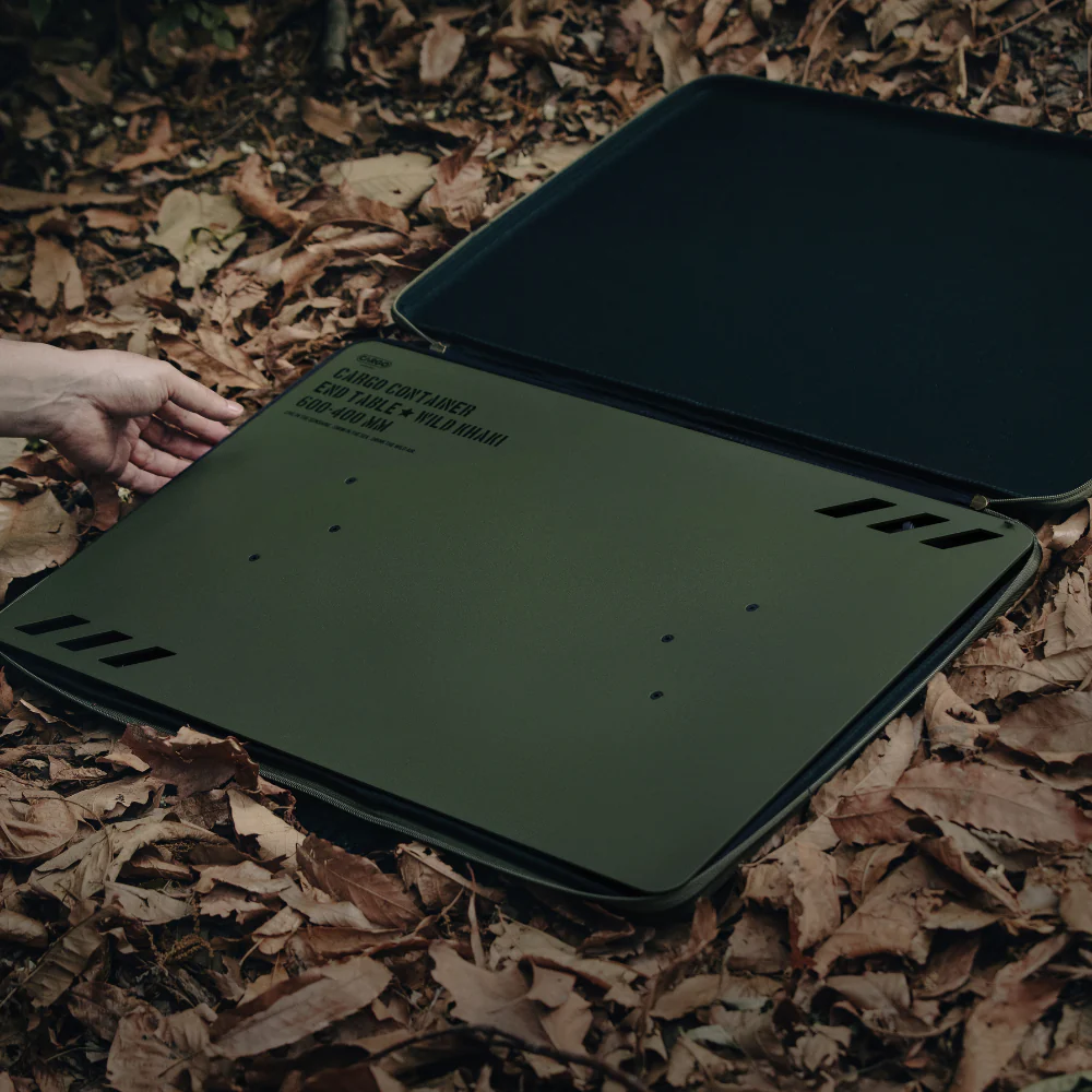 Cargo Container End Table - Midnight Black - Suro