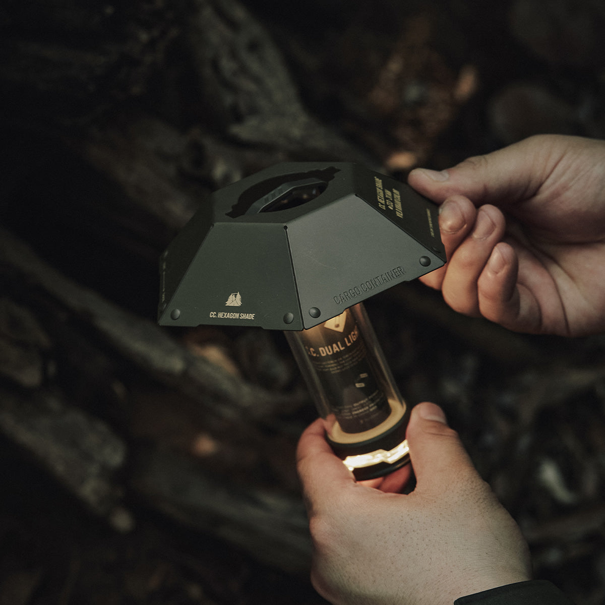 Cargo Container Hexagon Shade - Midnight Black - Suro
