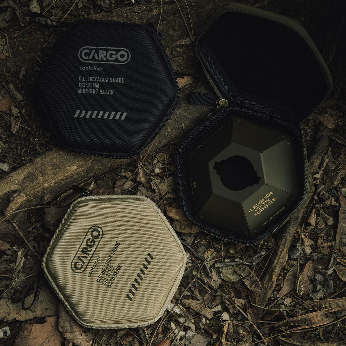 Cargo Container Hexagon Shade - Midnight Black - Suro