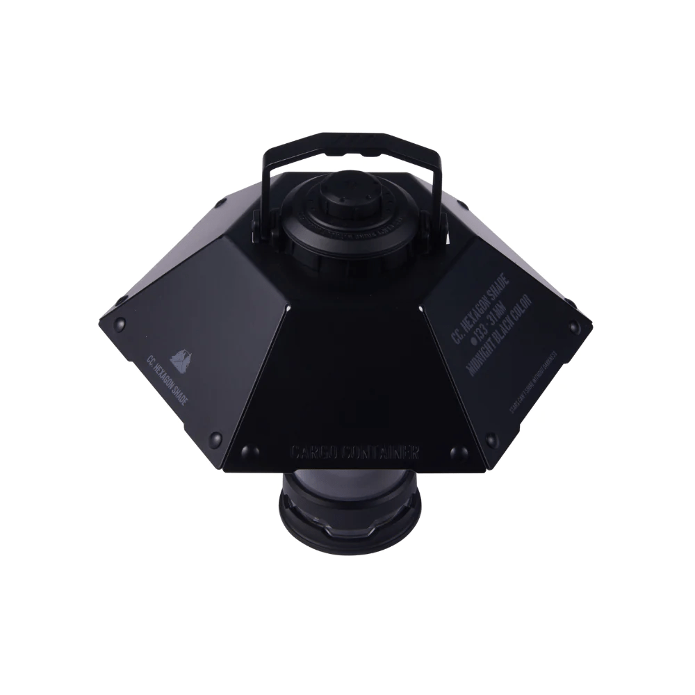 Cargo Container Hexagon Shade - Midnight Black - Suro