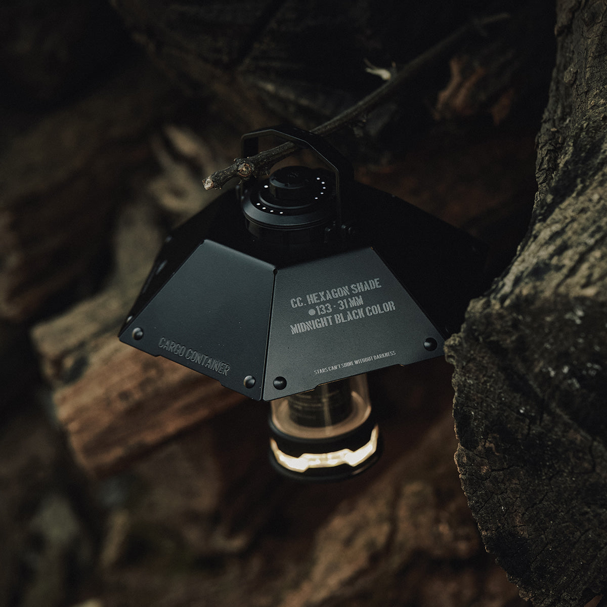 Cargo Container Hexagon Shade - Midnight Black - Suro