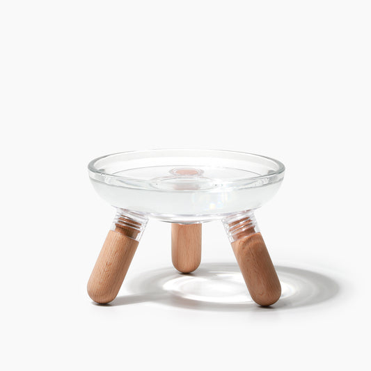 Inherent Glass Table - Beech Wood - Suro