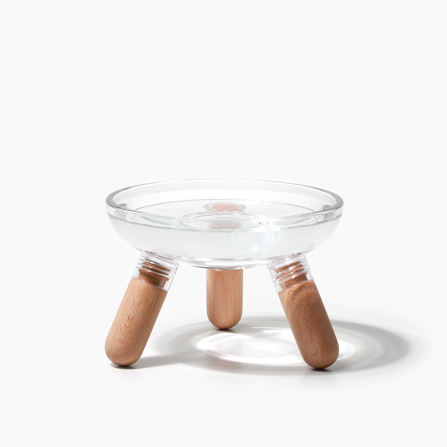 Inherent Glass Table - Beech Wood - Suro