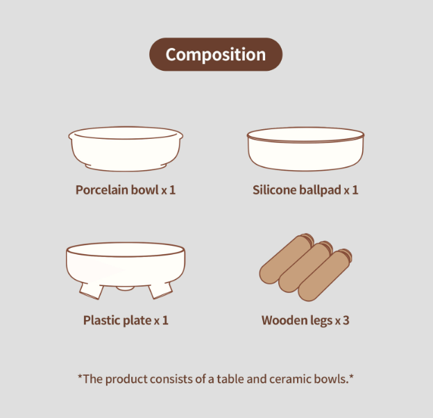 Inherent Oreo Table 2 - Beech Wood - Suro