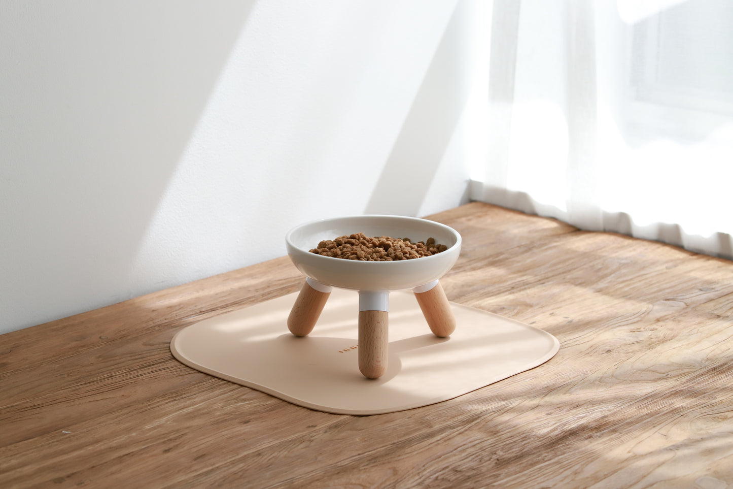 Inherent Oreo Mat 2 - Small/Wood Beige